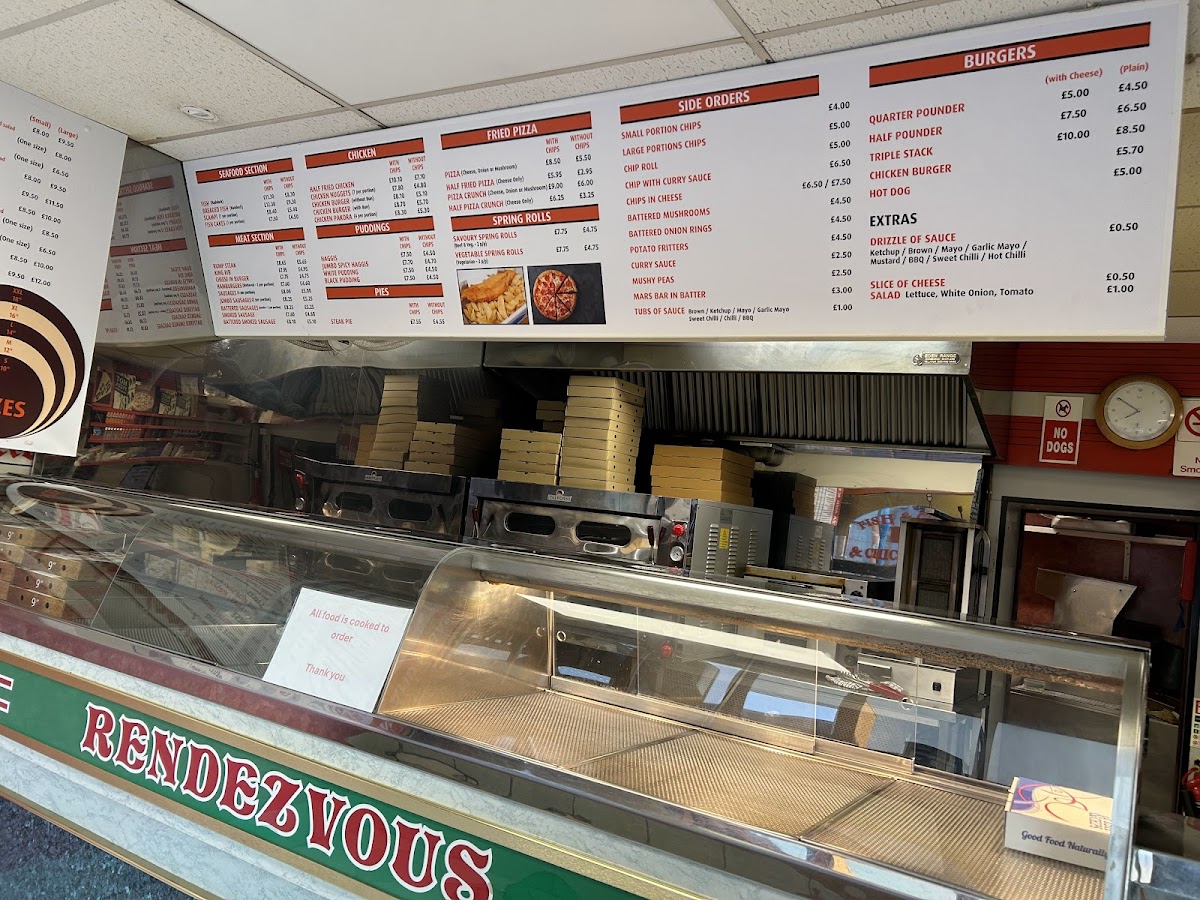 Rendezvouz Fish & Chip Shop Photo Menu 3