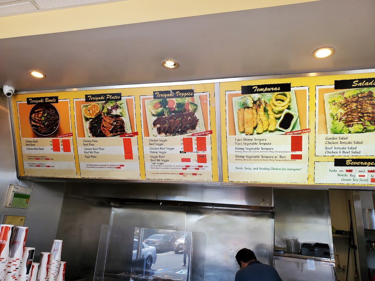 Yogi’s Teriyaki House Photo Menu 5