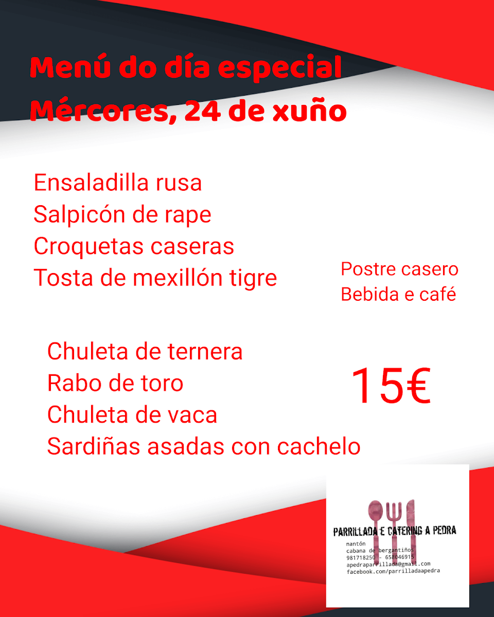 Parrillada e Catering A Pedra Photo Menu 4