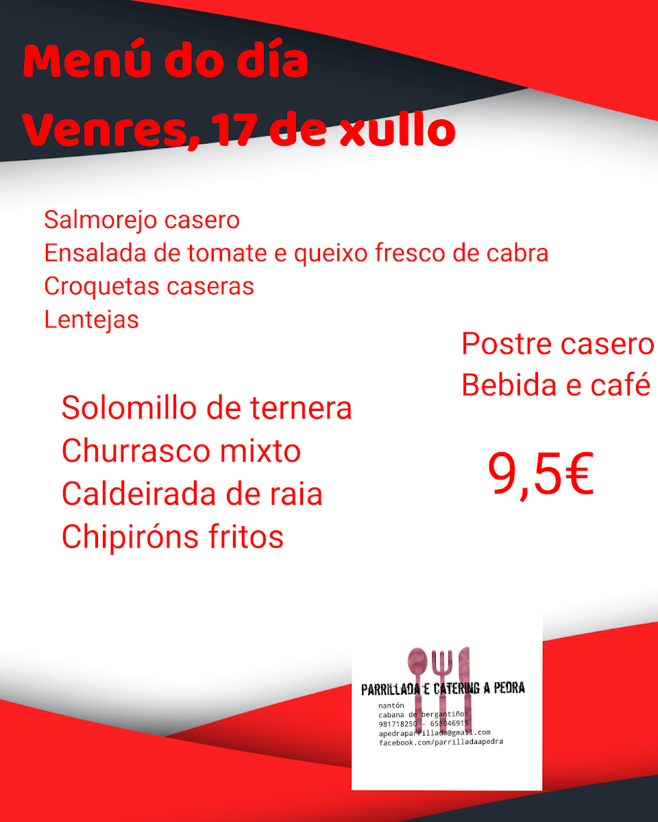 Parrillada e Catering A Pedra Photo Menu 6
