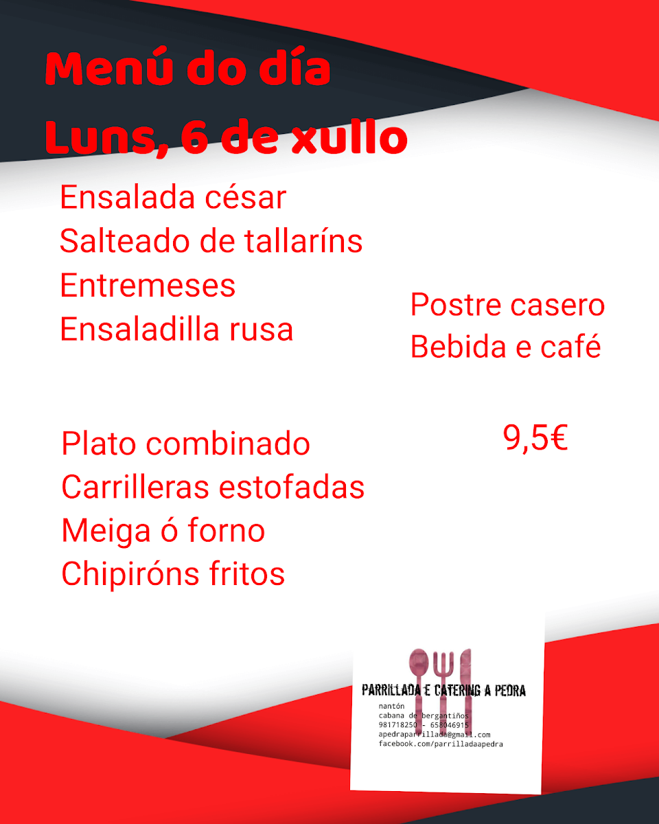 Parrillada e Catering A Pedra Photo Menu 8