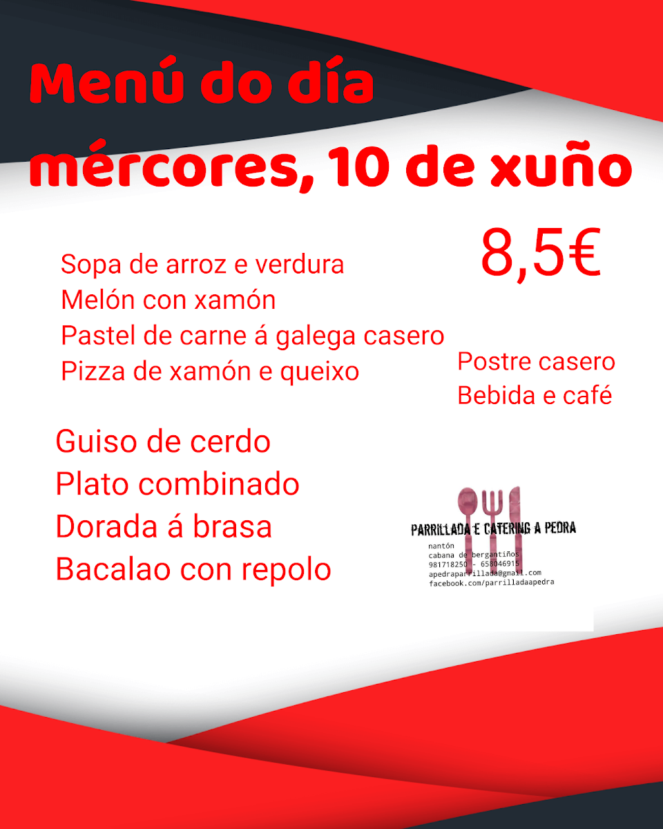 Parrillada e Catering A Pedra Photo Menu 9