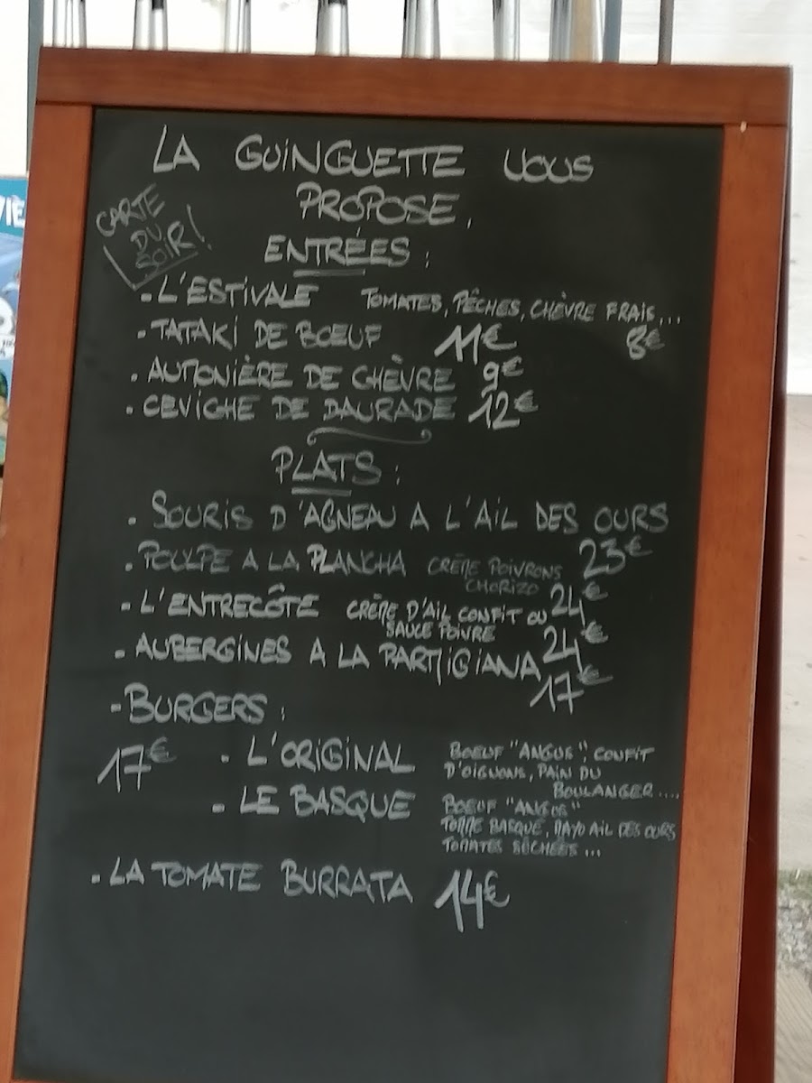 Guinguette Roquebrun Photo Menu 8