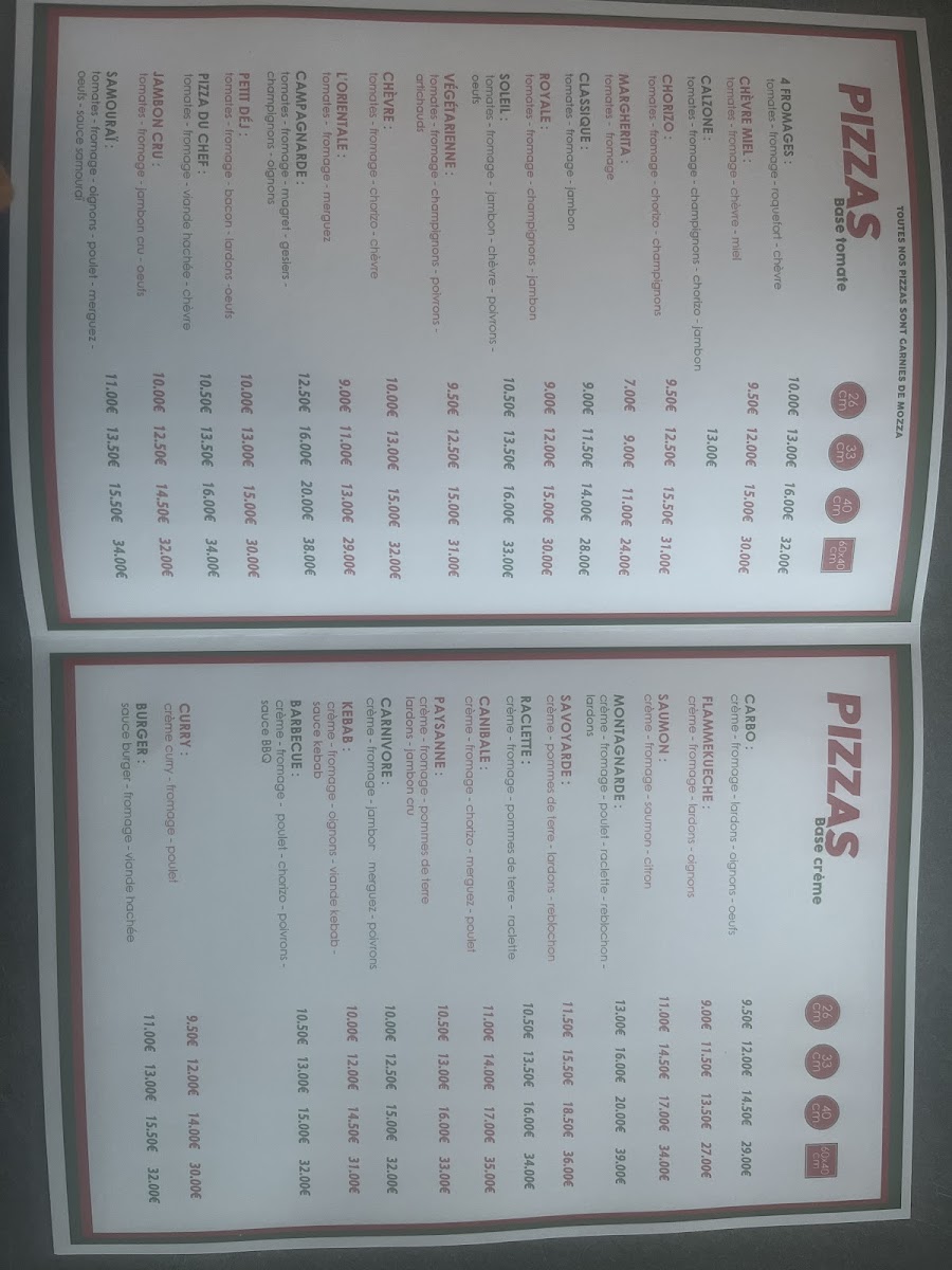 PIZZA LAPLUME Photo Menu 4