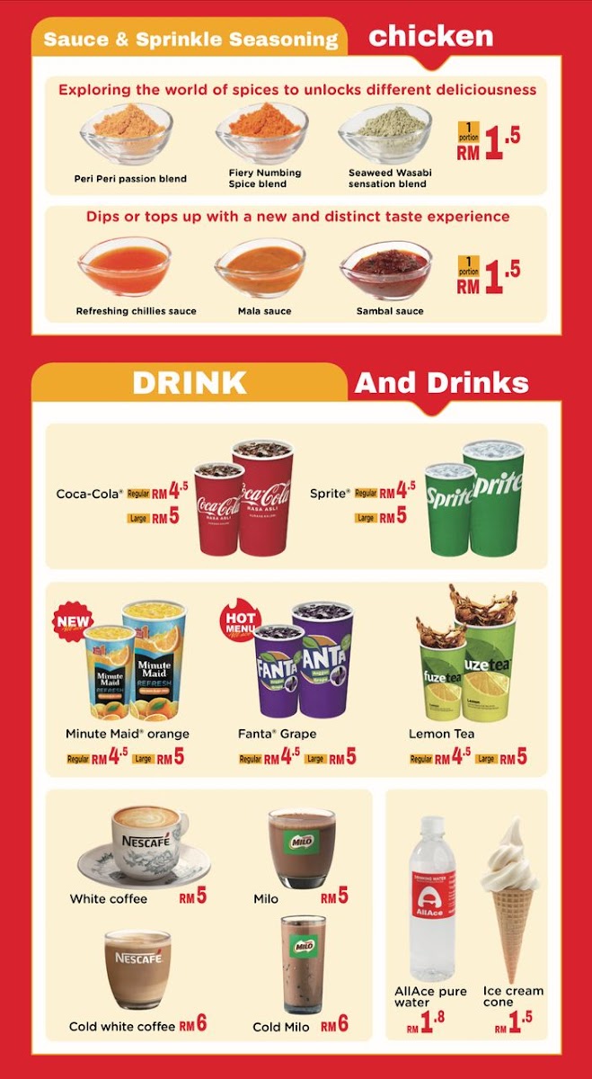 Wallace | Burger & Chicken (Sungai buloh) Photo Menu 3
