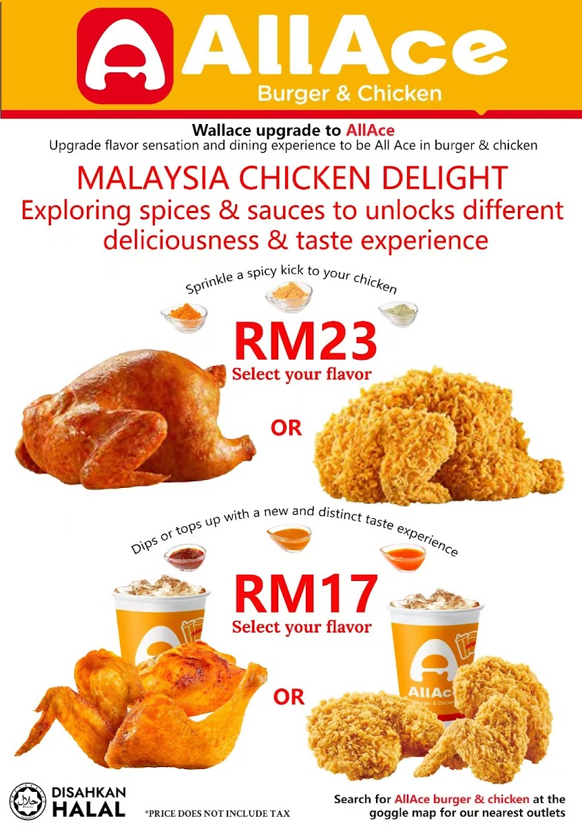 Wallace | Burger & Chicken (Sungai buloh) Photo Menu 4