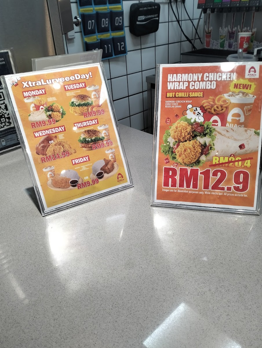 Wallace | Burger & Chicken (Sungai buloh) Photo Menu 8