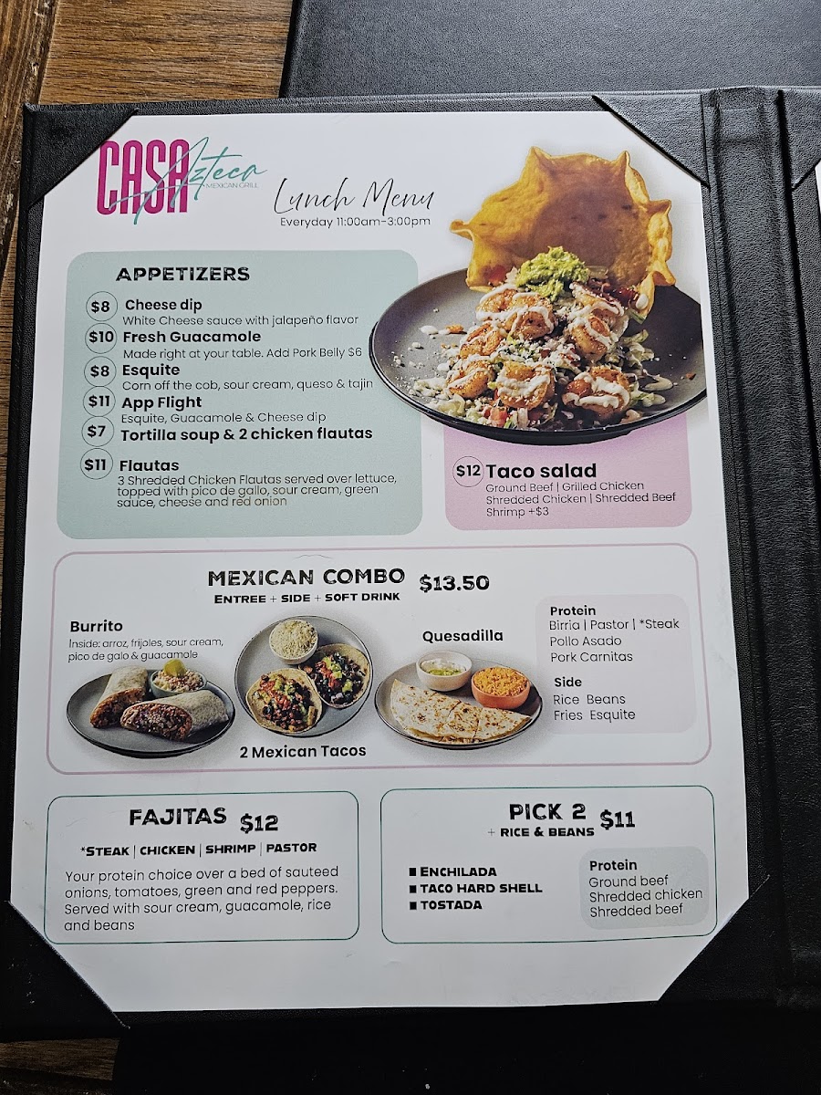 Casa Azteca Mexican Grill Photo Menu 8