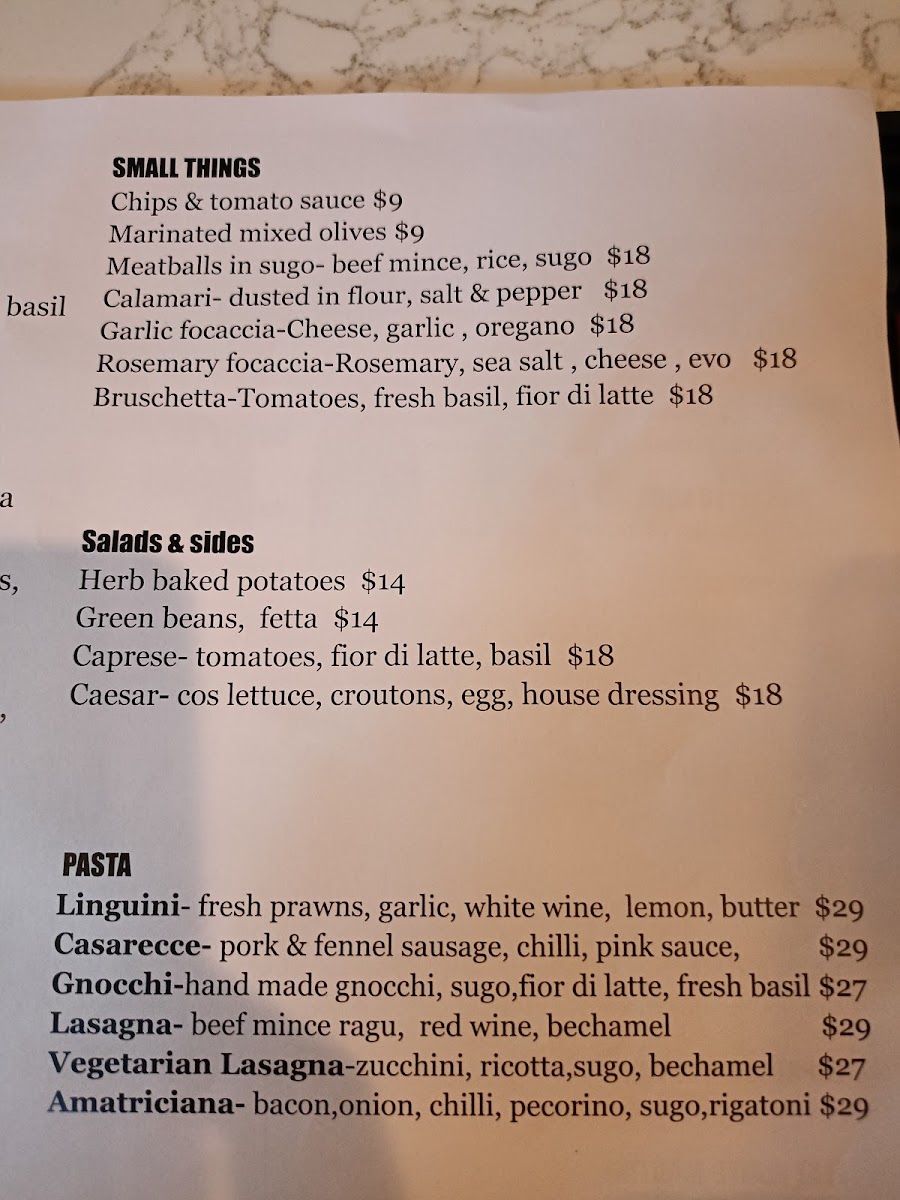 Pezzetinos Pizza & Bar Photo Menu 2