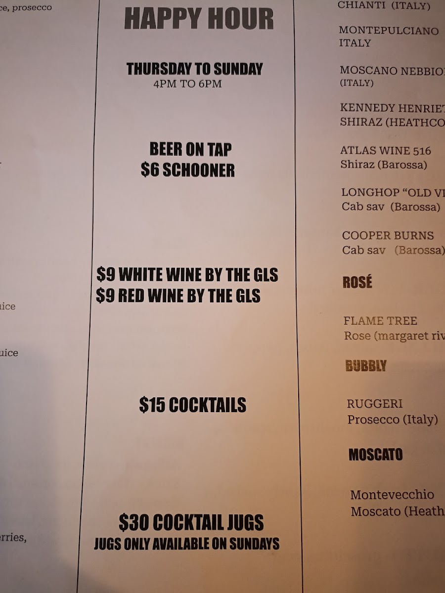 Pezzetinos Pizza & Bar Photo Menu 5