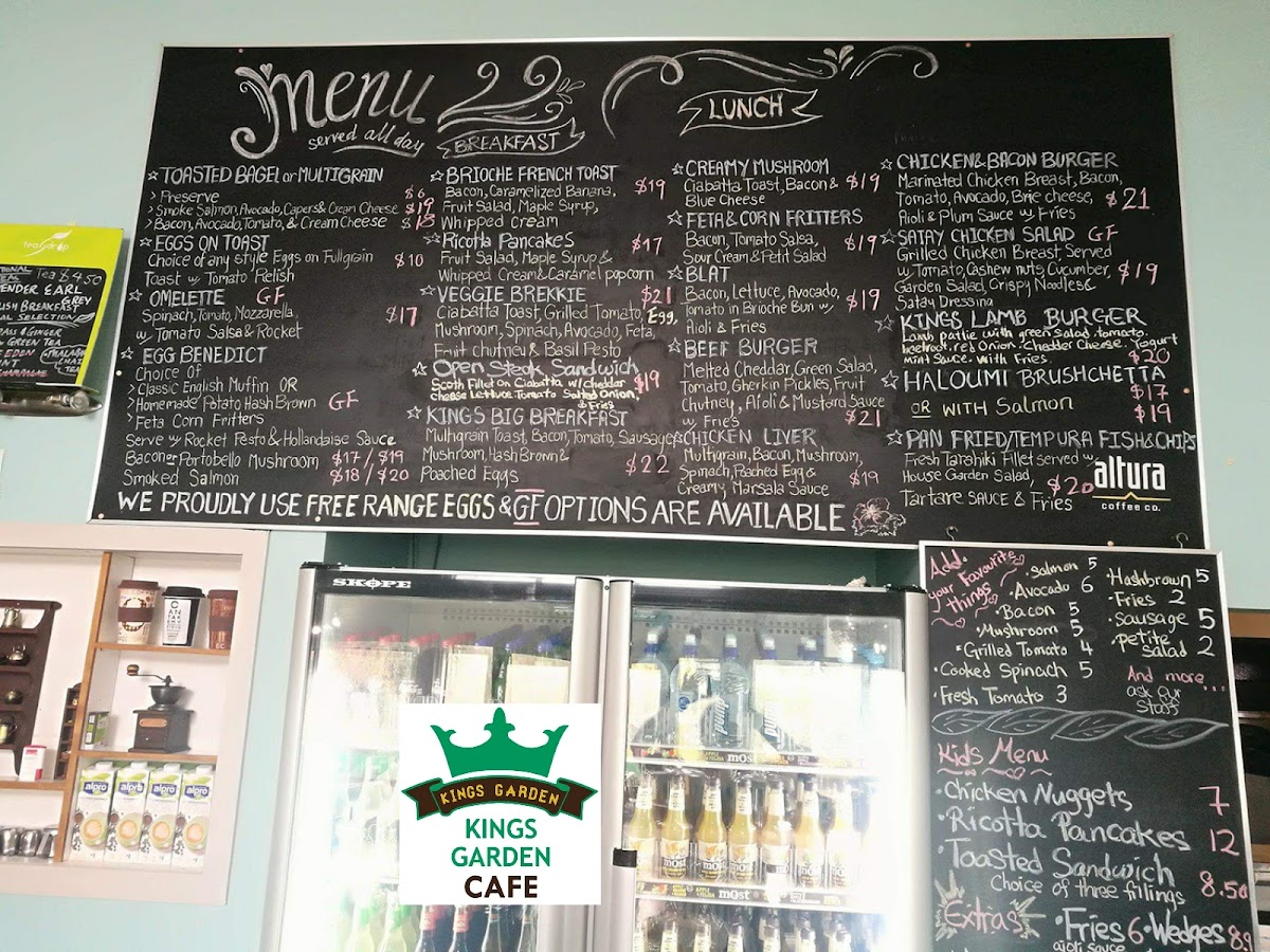 Kings Garden Cafe St Lukes Photo Menu 7
