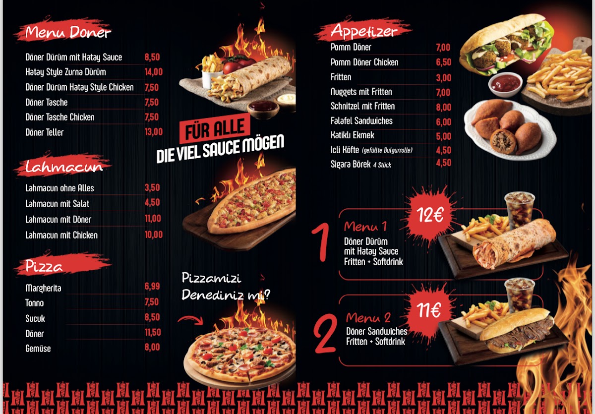 Hatay Gourmet Photo Menu 2