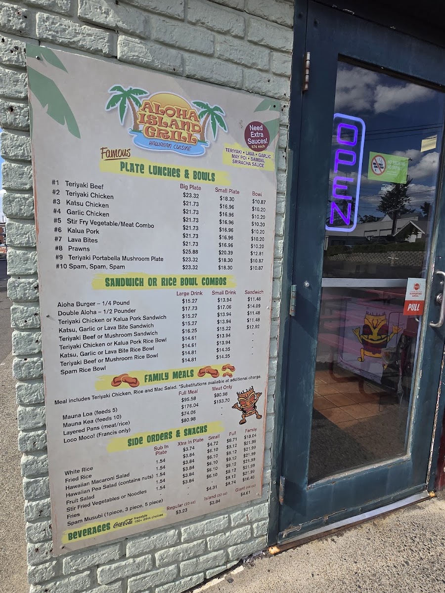 Aloha Island Grill Photo Menu 1