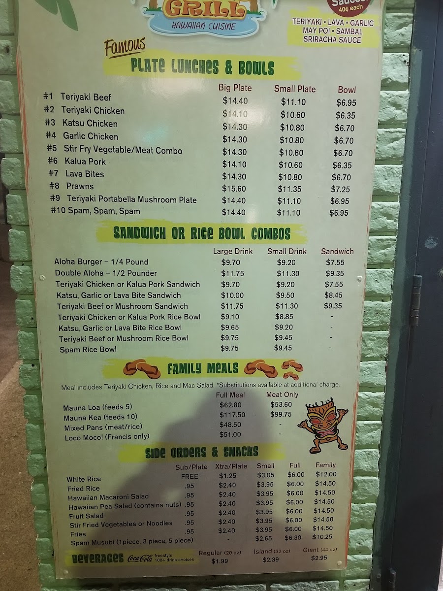 Aloha Island Grill Photo Menu 10