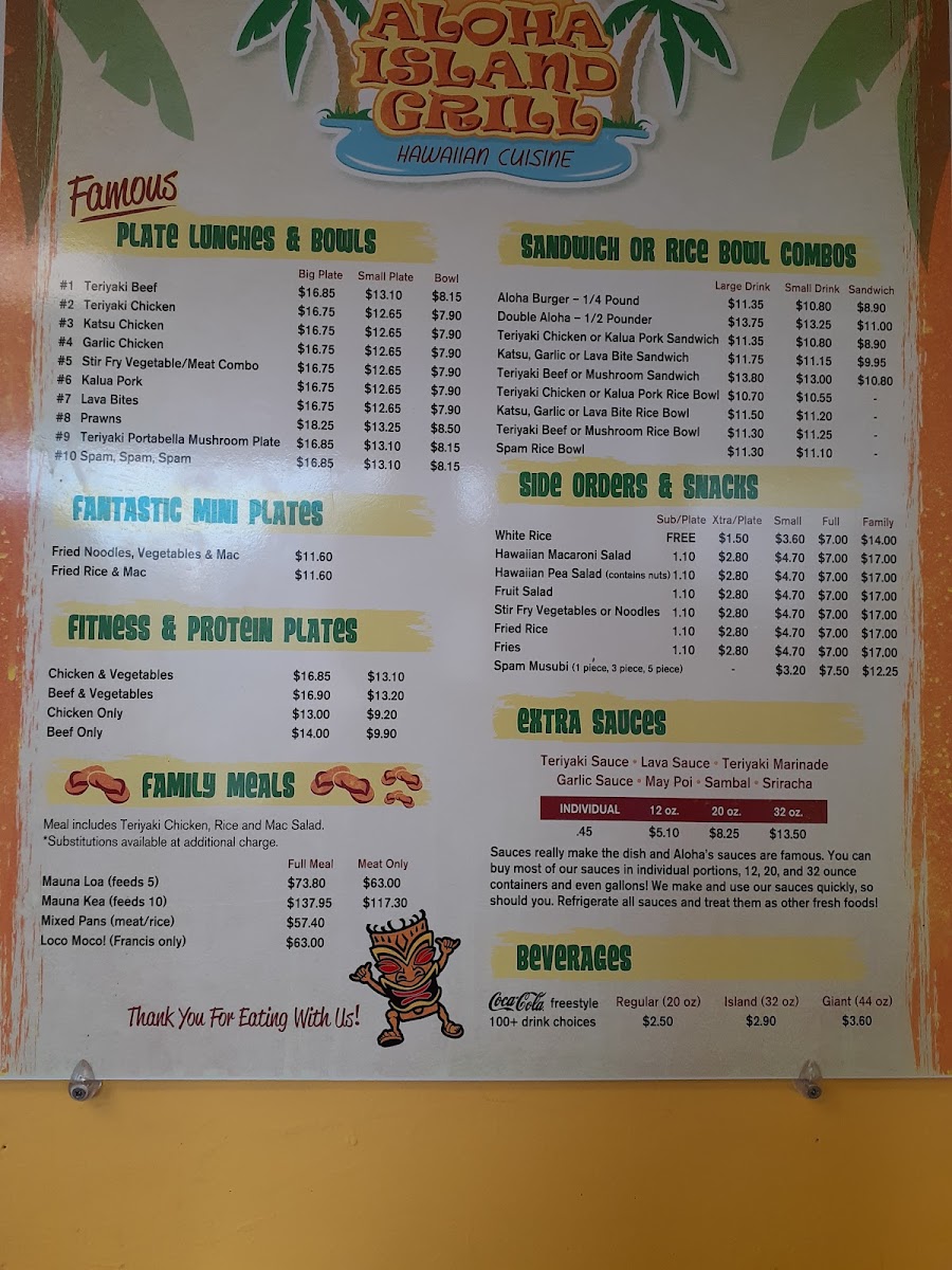 Aloha Island Grill Photo Menu 3