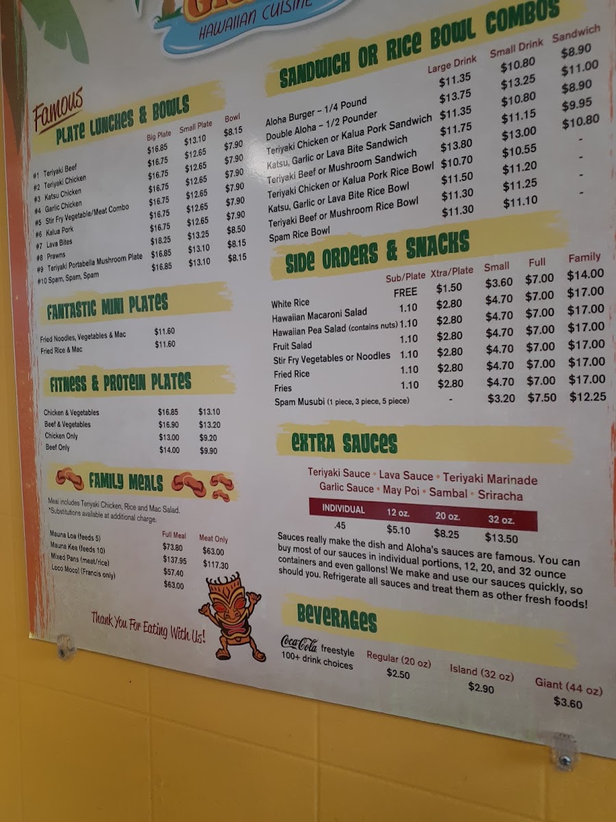 Aloha Island Grill Photo Menu 5