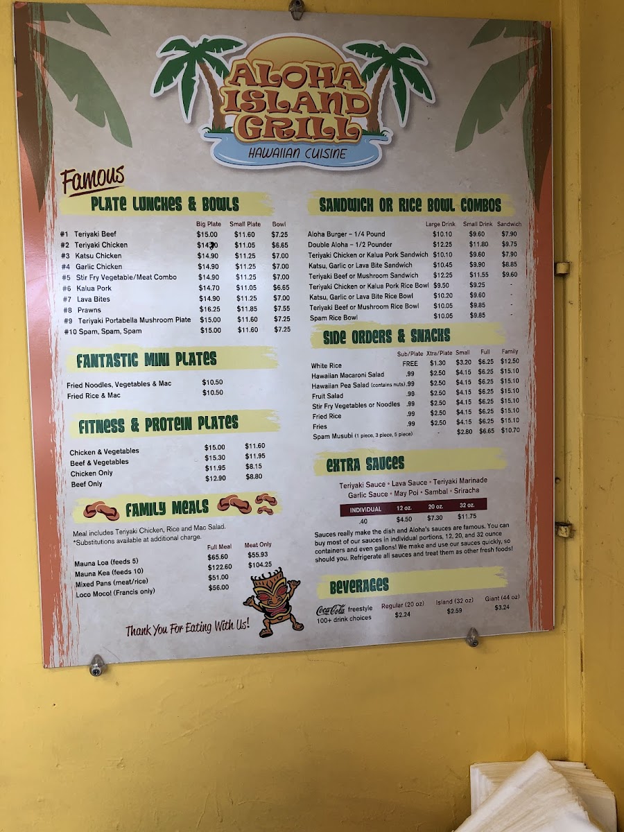 Aloha Island Grill Photo Menu 6