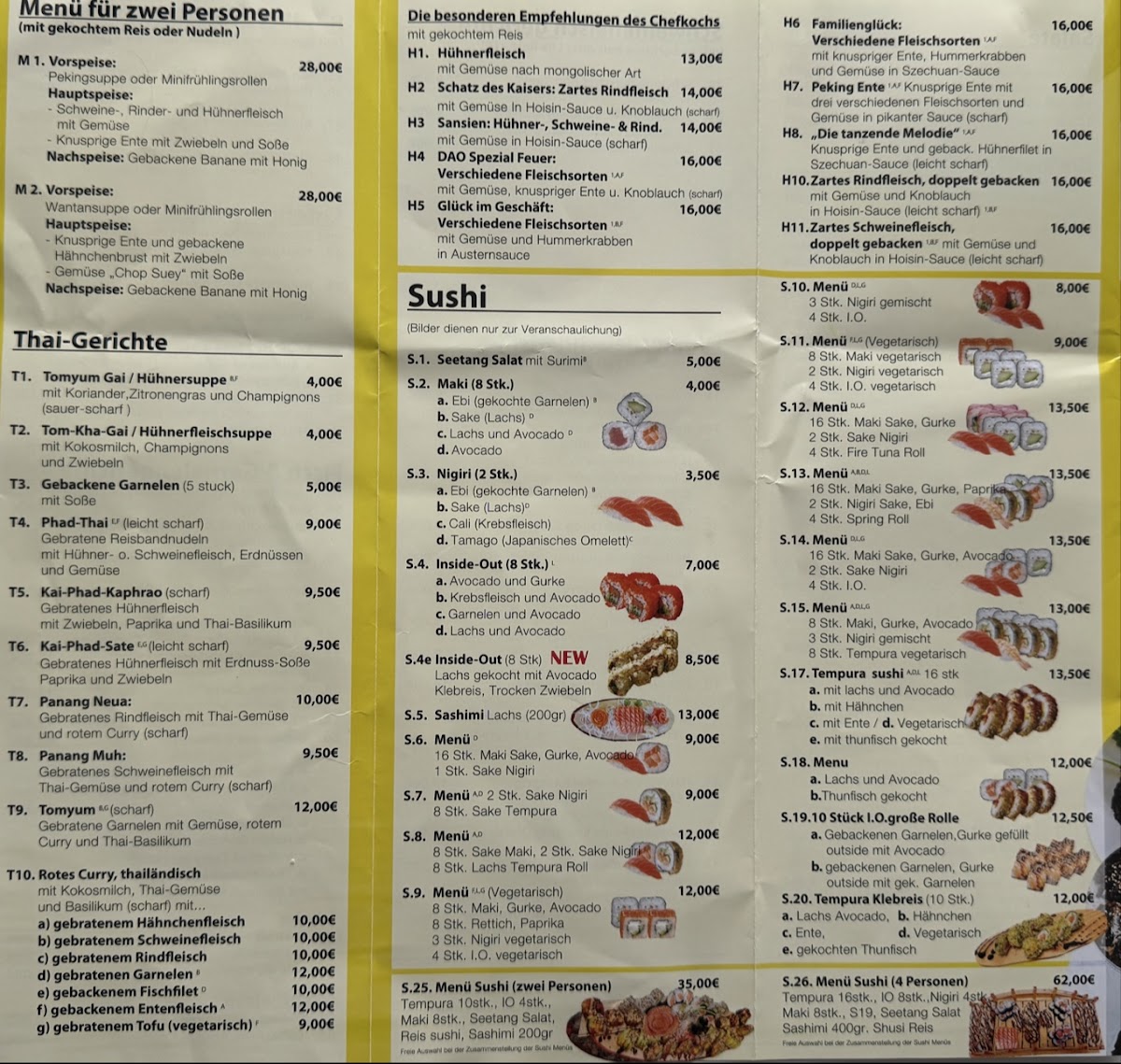 DAO ASIA FOOD Photo Menu 7