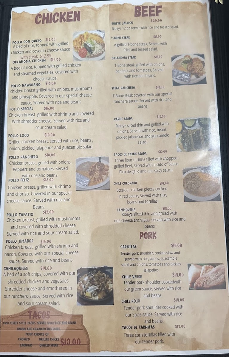 jimador Mexican grill Photo Menu 4