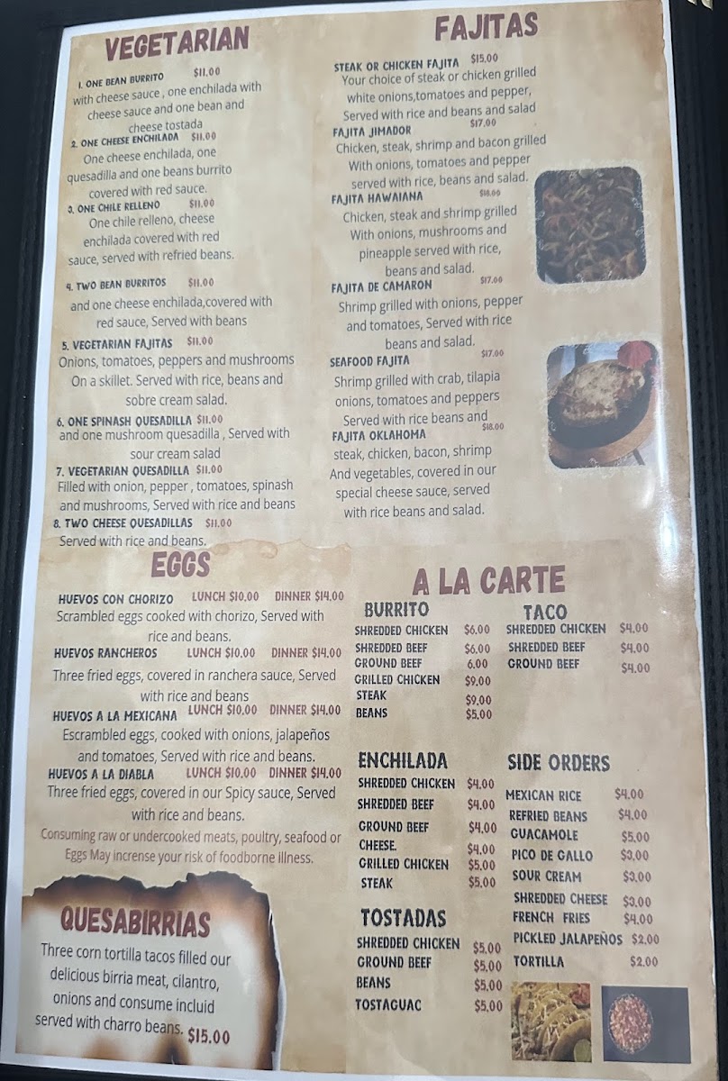 jimador Mexican grill Photo Menu 5