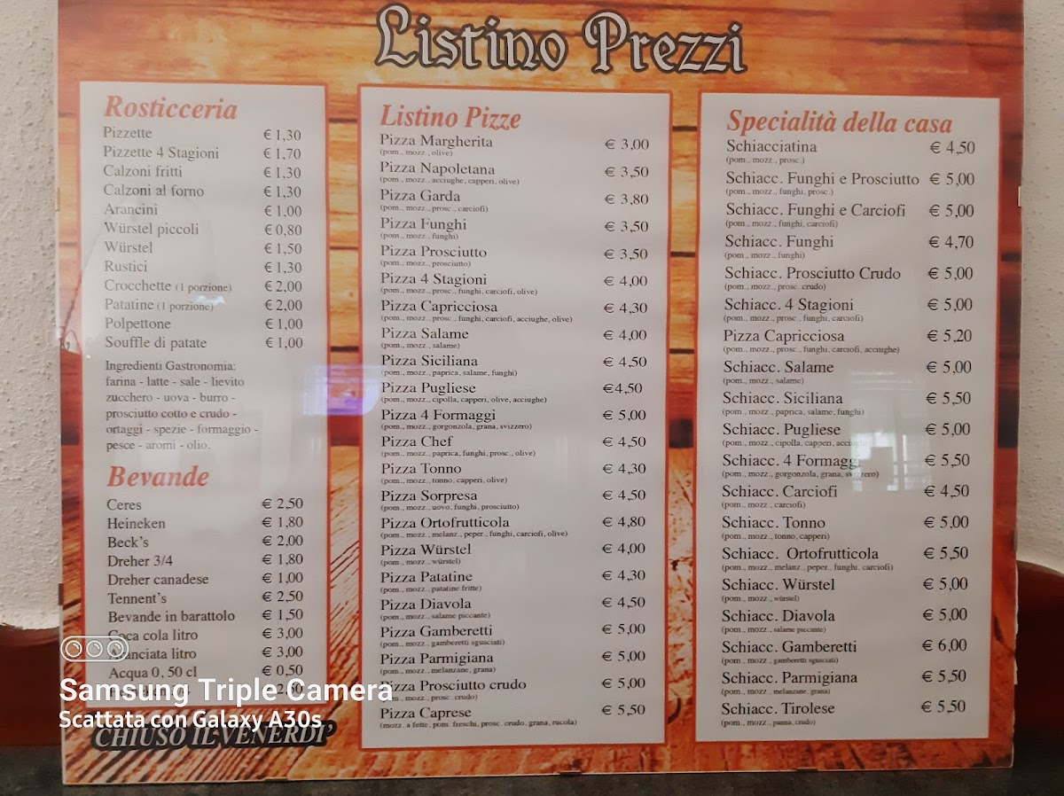 La Vecchia Locanda Photo Menu 3