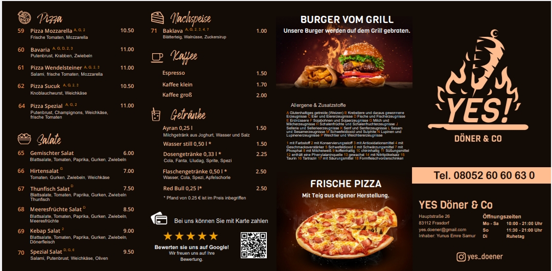 Yes! Döner&Co Photo Menu 1