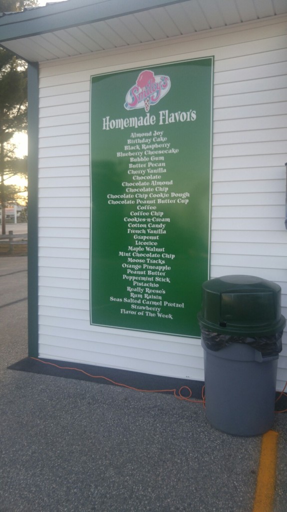 Smiley's Ice Cream Shoppe Photo Menu 5