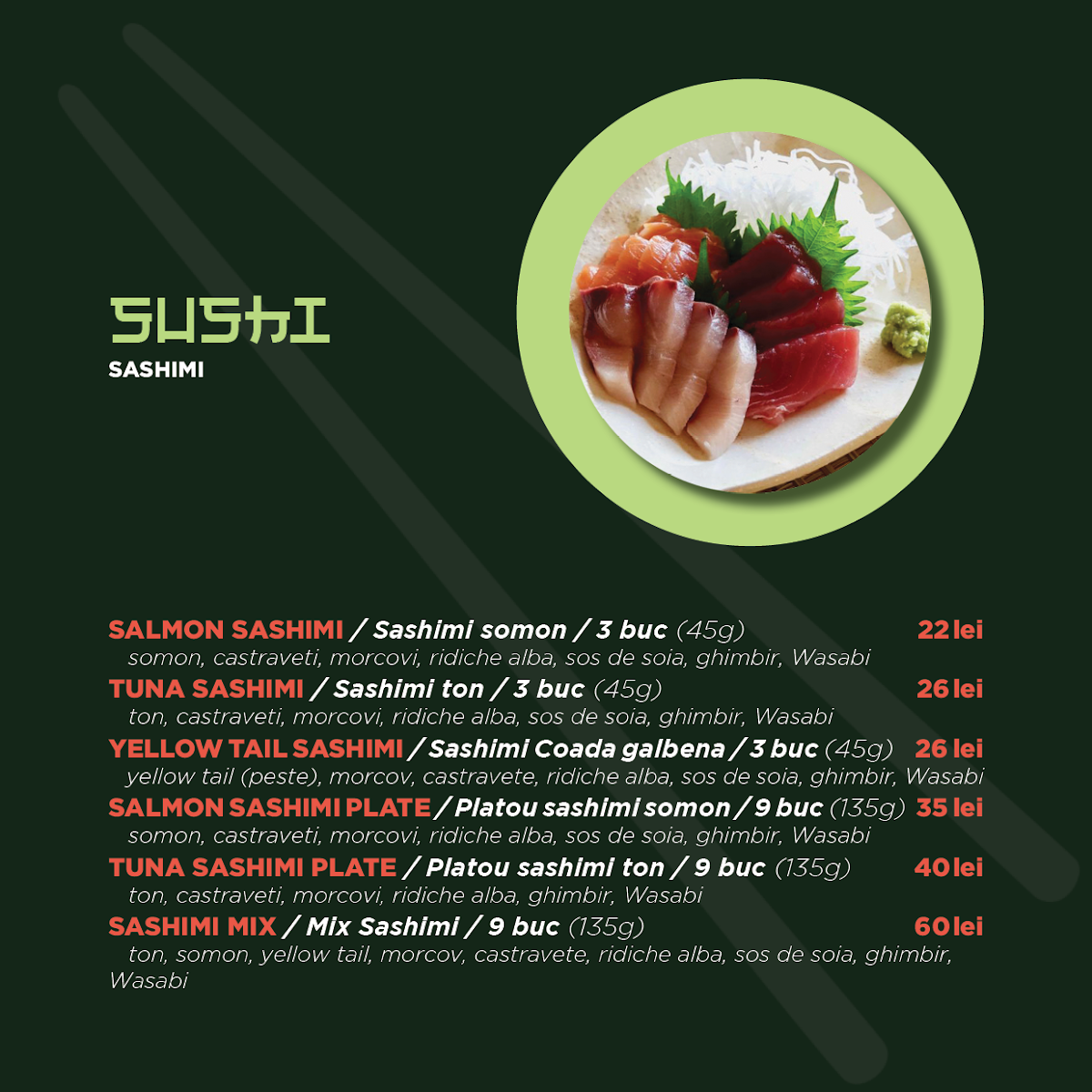 Capricci Sushi Photo Menu 4