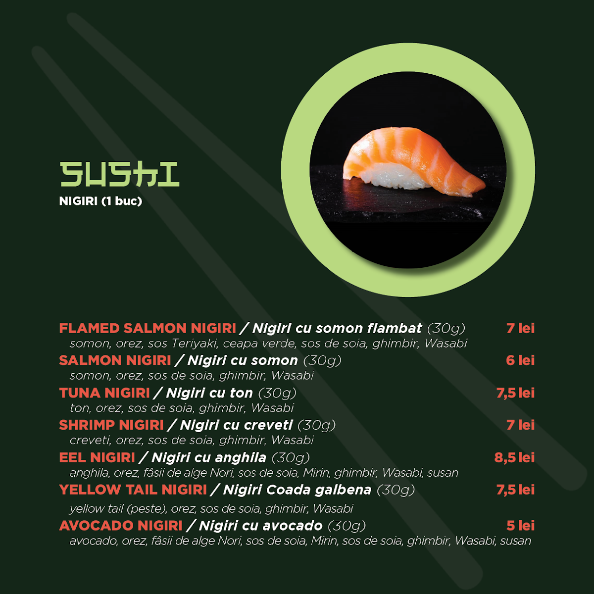 Capricci Sushi Photo Menu 5