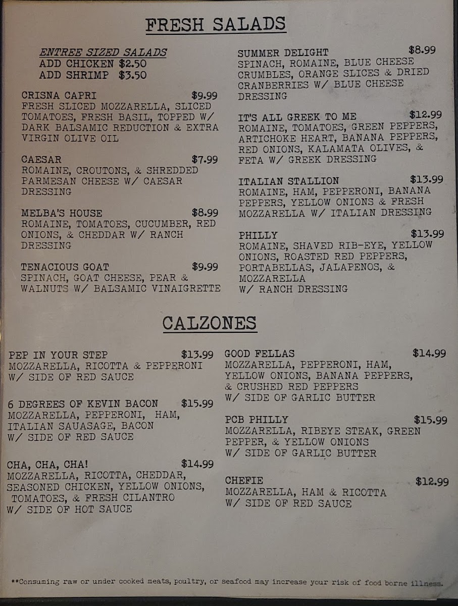 Bricks & Barley Pizza Photo Menu 8