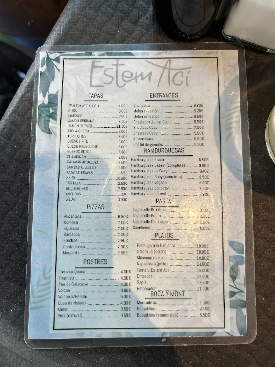 Restaurante Estem Ací ???? Photo Menu 1