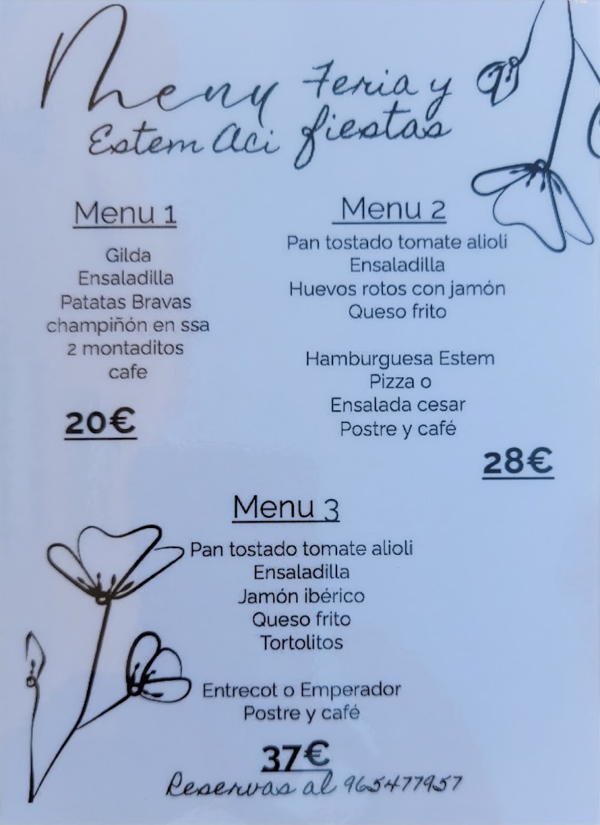 Restaurante Estem Ací ???? Photo Menu 4