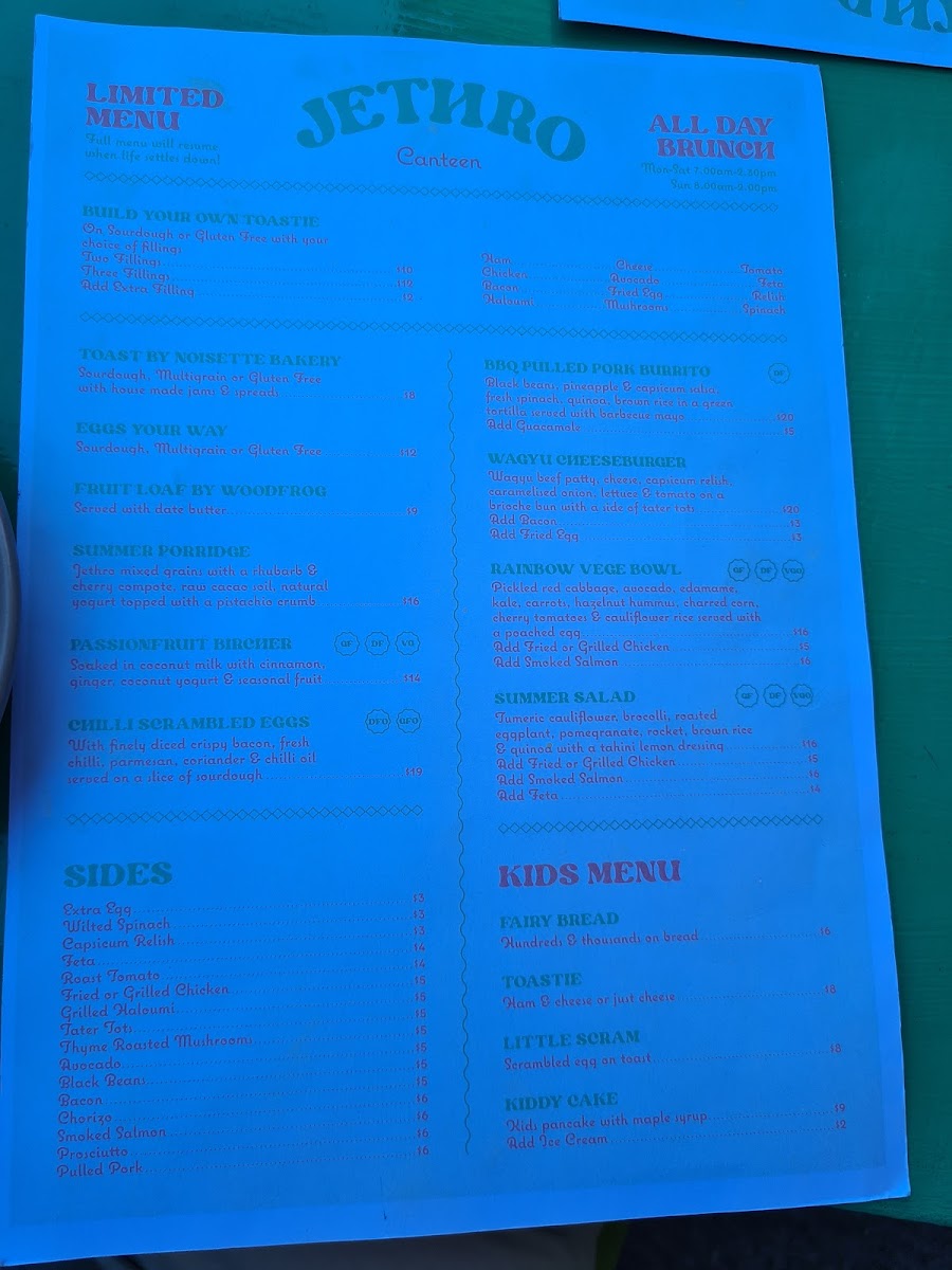 Jethro Canteen Photo Menu 10