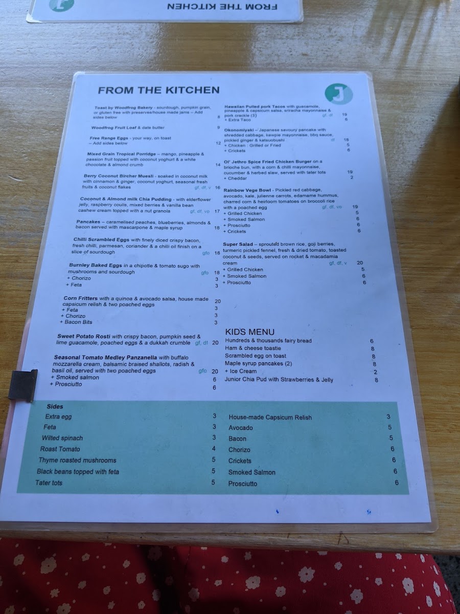 Jethro Canteen Photo Menu 9