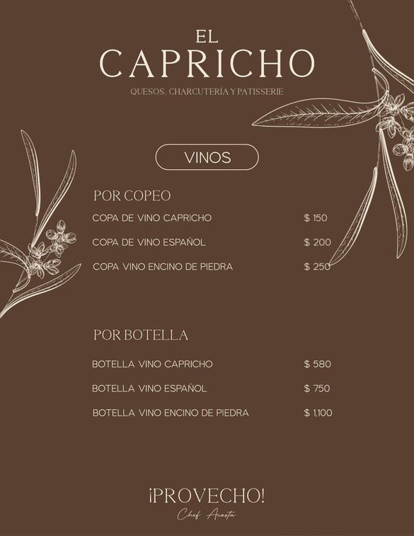 El Capricho by Chef Acosta Photo Menu 5