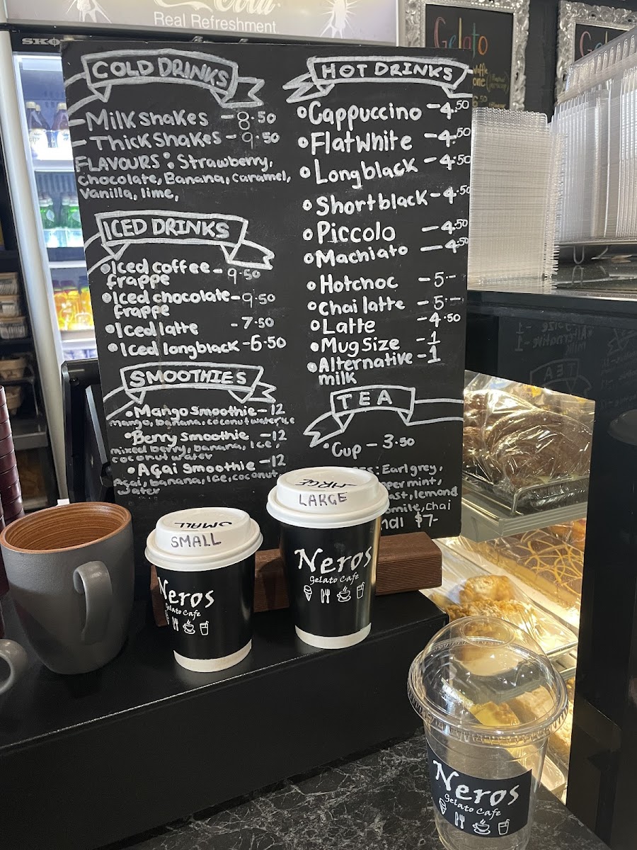 Neros Gelato Cafe Photo Menu 1