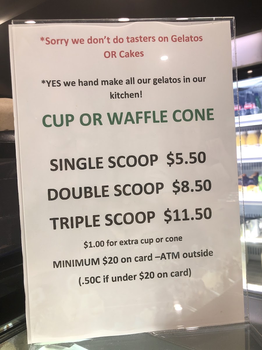 Neros Gelato Cafe Photo Menu 4