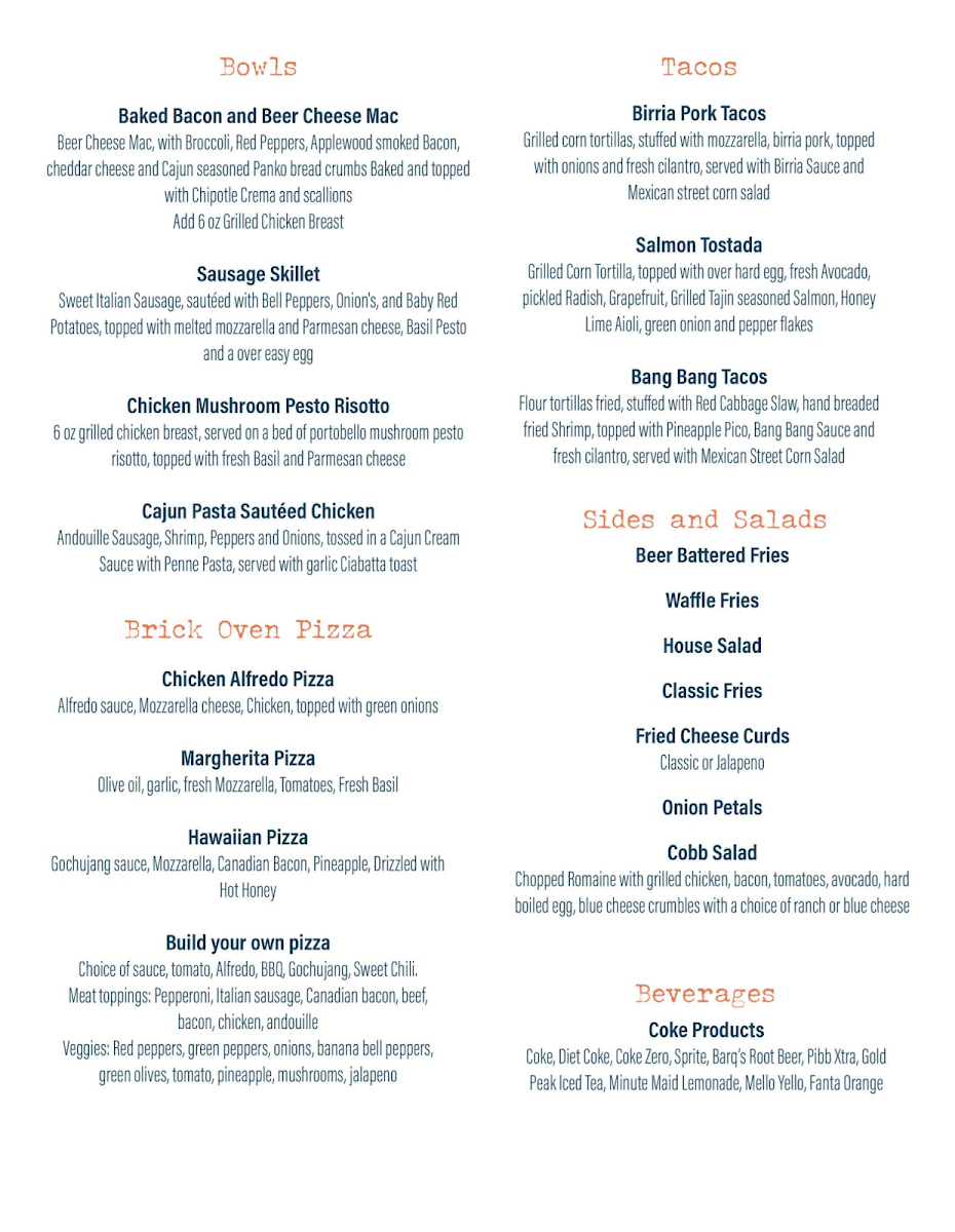 Hook & Ladder Kitchen and Bar Photo Menu 10