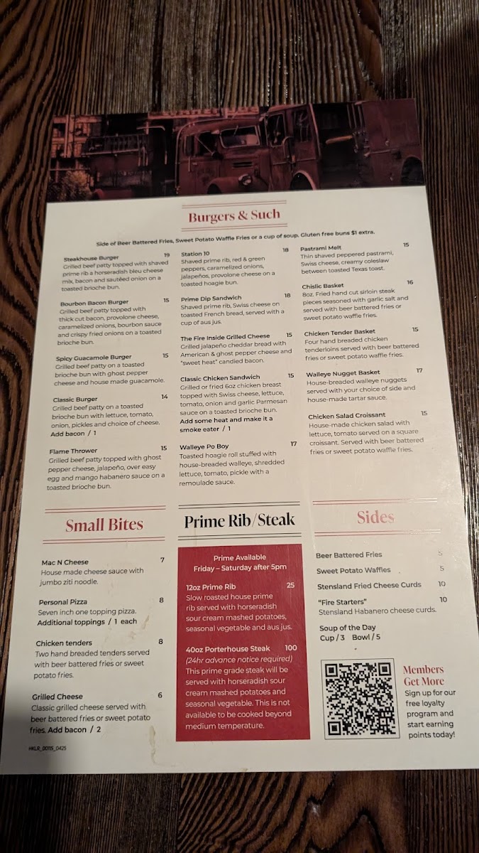 Hook & Ladder Kitchen and Bar Photo Menu 2