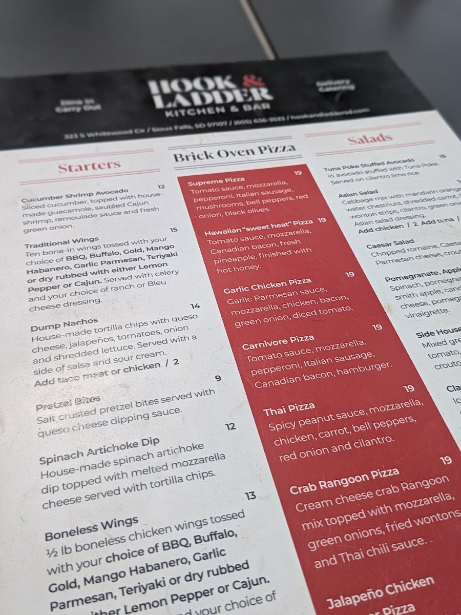 Hook & Ladder Kitchen and Bar Photo Menu 8