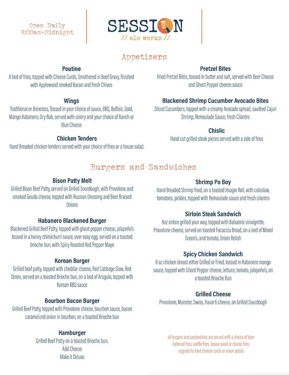 Hook & Ladder Kitchen and Bar Photo Menu 9