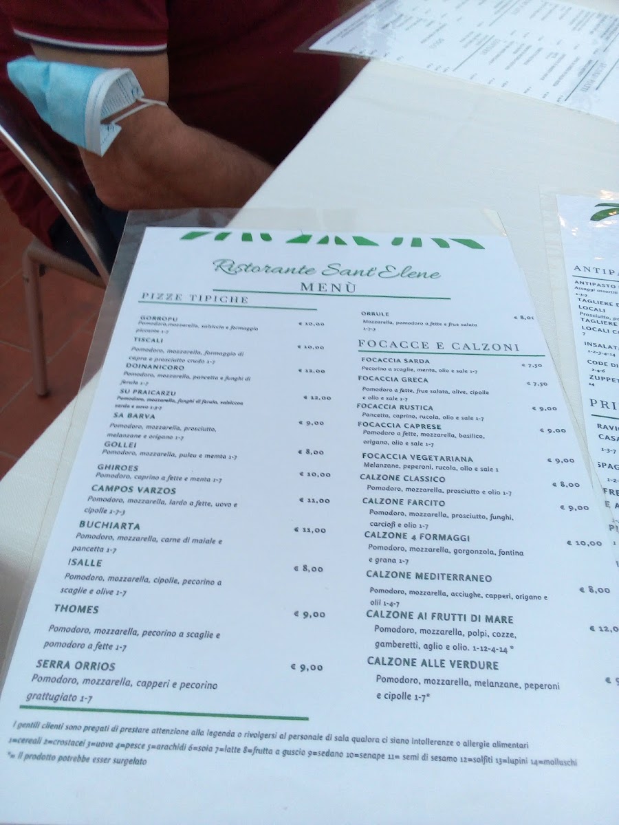 Hotel Ristorante Sant'Elene Photo Menu 10
