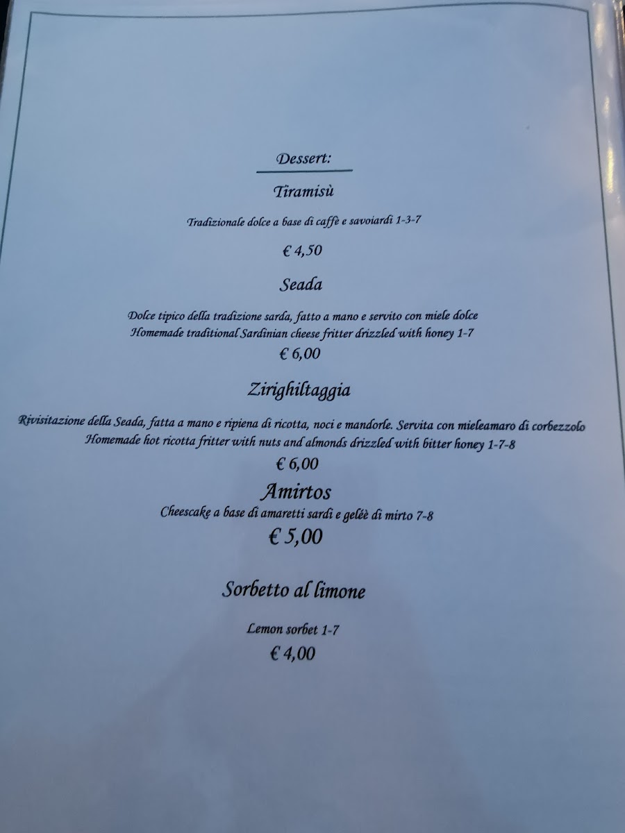 Hotel Ristorante Sant'Elene Photo Menu 8