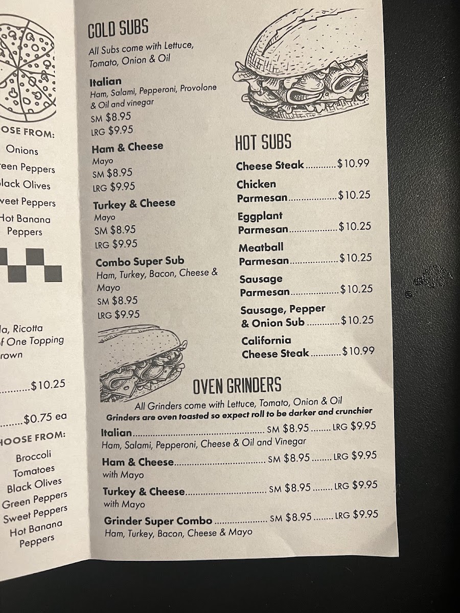 Cartoni's Pizza Photo Menu 5