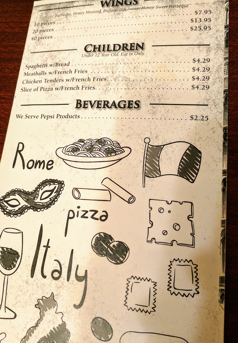Cartoni's Pizza Photo Menu 9
