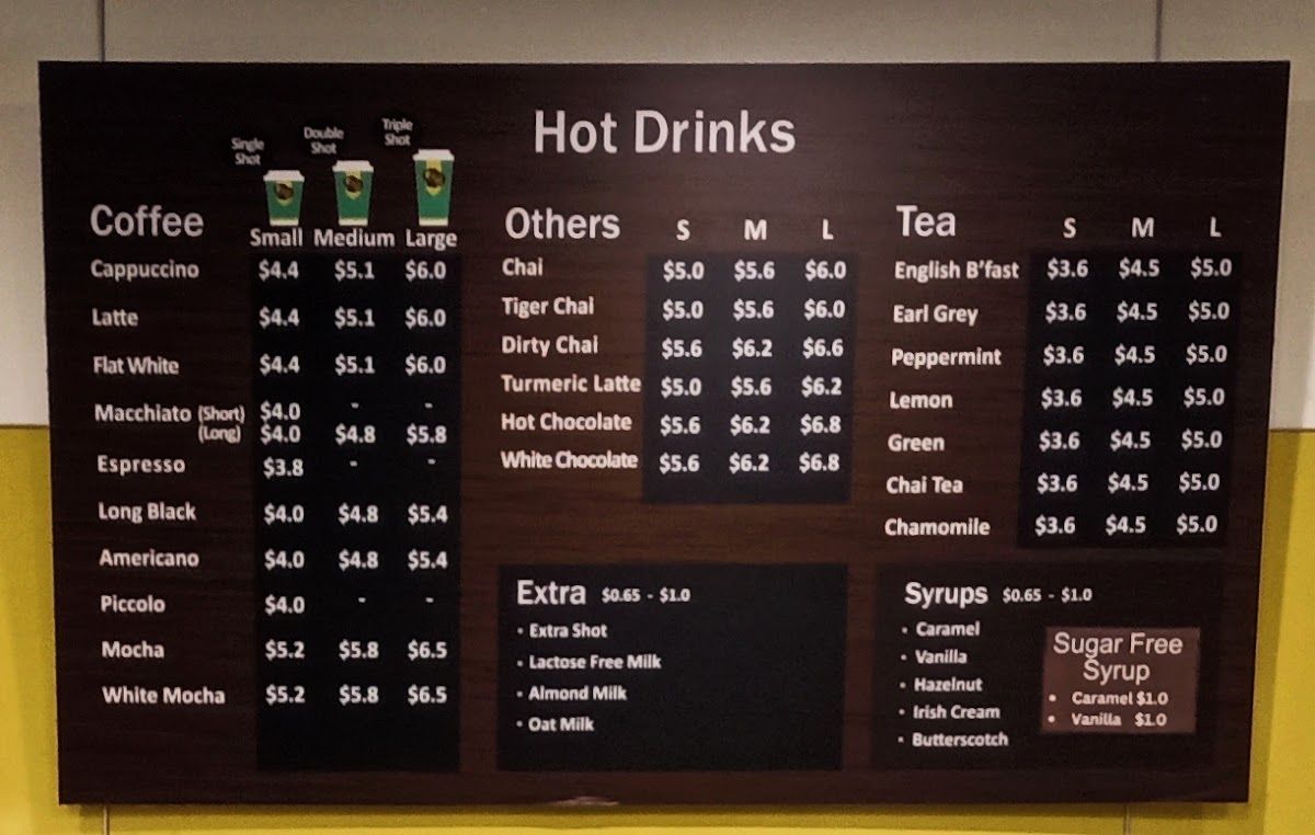Coffee Bug Express Photo Menu 2