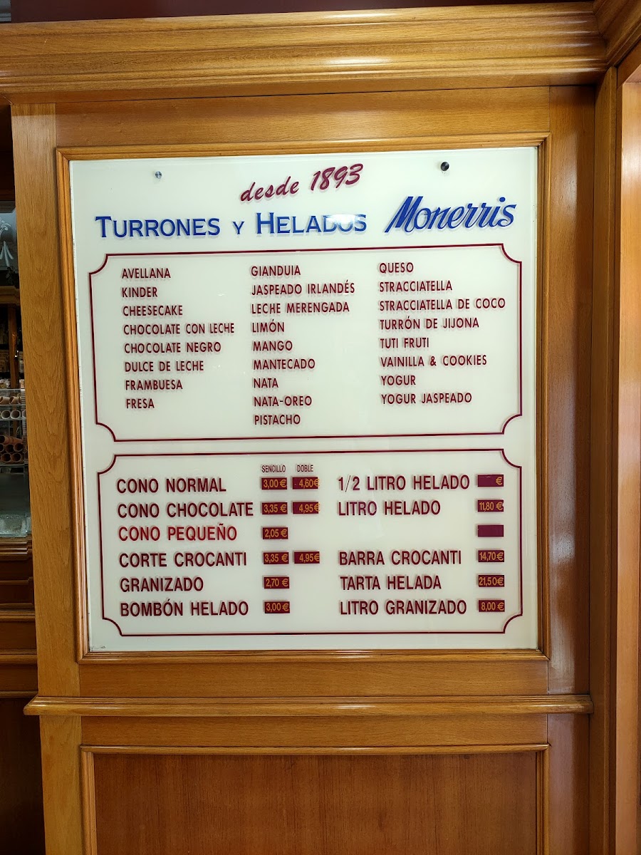 Monerris Photo Menu 4