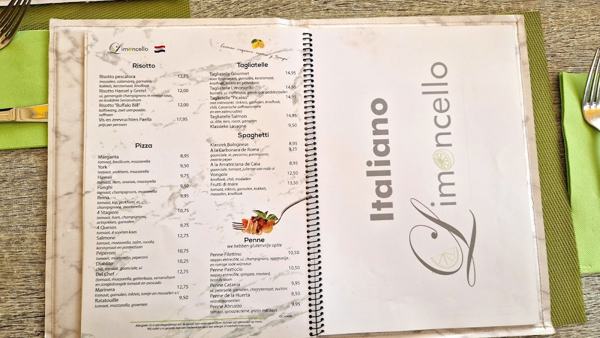 Limoncello Photo Menu 3