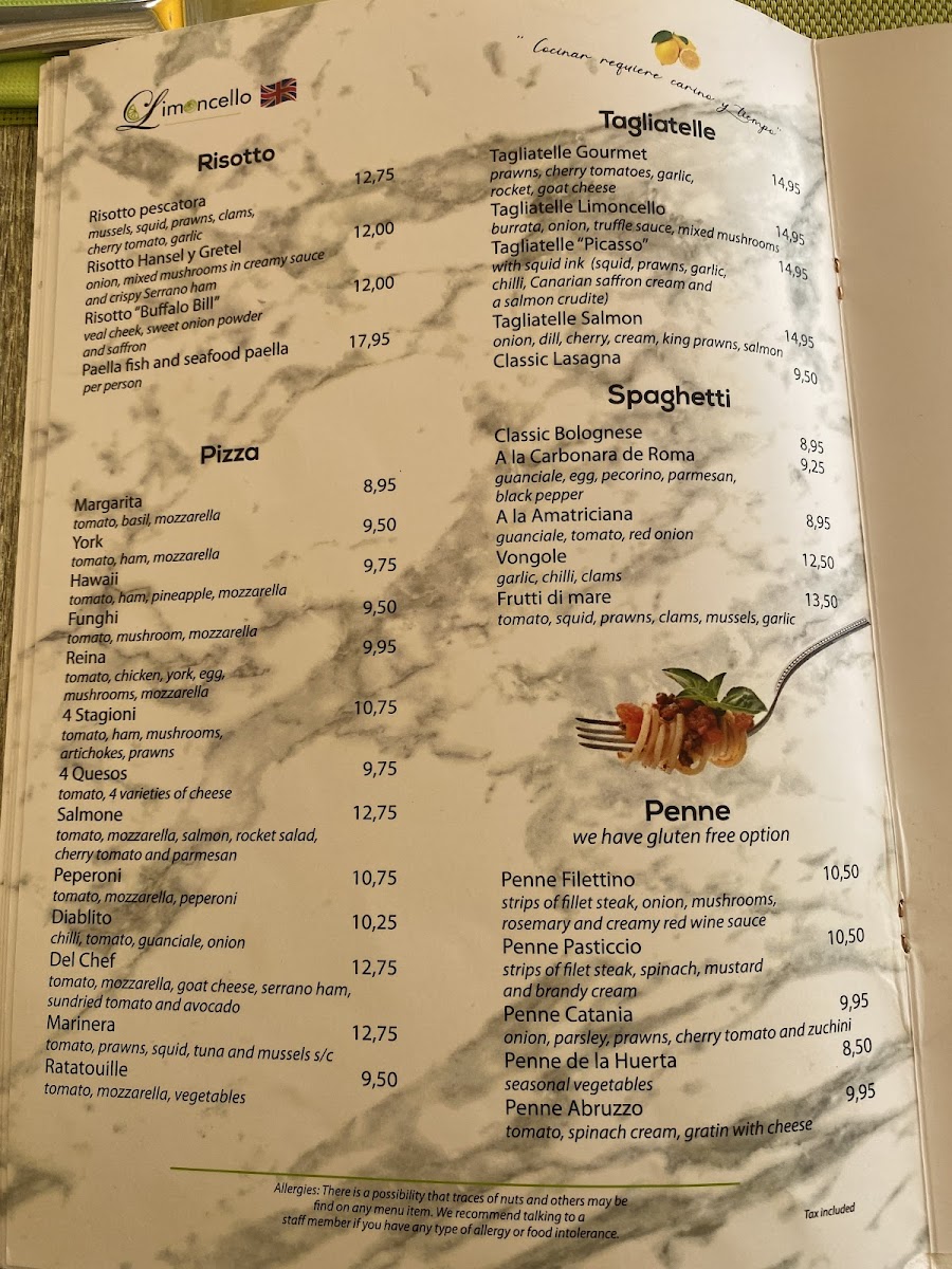 Limoncello Photo Menu 7