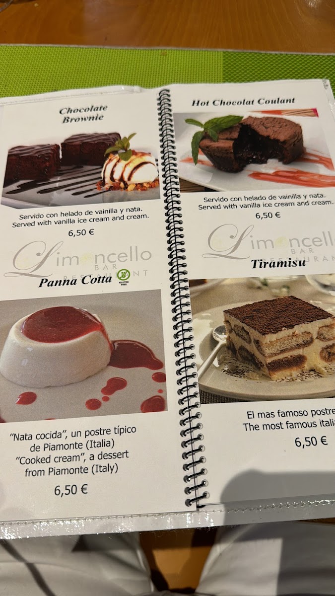 Limoncello Photo Menu 8
